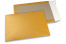 Enveloppes dos carton colorées - Or, 229 x 324 mm | Paysdesenveloppes.be