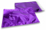 Enveloppes aluminium métallisées colorées - violet  320 x 430 mm | Paysdesenveloppes.be