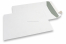Enveloppes blanches en papier, 229 x 324 mm (C4), 120gr,  bande adhésive | Paysdesenveloppes.be