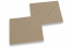 Enveloppes recyclées pour cartes de voeux - 130 x 130 mm | Paysdesenveloppes.be