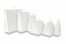 Sacs papier kraft avec anses plates - blanc, 6 formats | Paysdesenveloppes.be