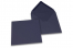 Enveloppes colorées pour cartes de voeux - bleu foncé, 155 x 155 mm | Paysdesenveloppes.be