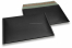 Enveloppes à bulles ECO métallisées mat colorées - noir 235 x 325 mm | Paysdesenveloppes.be