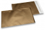 Enveloppes aluminium métallisées mat - bronze 230 x 320 mm | Paysdesenveloppes.be