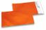 Enveloppes aluminium métallisées mat - orange 114 x 162 mm | Paysdesenveloppes.be