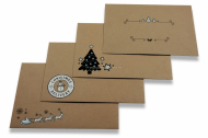 Enveloppes recyclées de Noël | Paysdesenveloppes.be