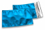 Enveloppes aluminium métallisées colorées - bleu 114 x 162 mm | Paysdesenveloppes.be