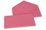 Enveloppes colorées pour cartes de voeux - rose, 110 x 220 mm | Paysdesenveloppes.be