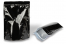 Sachets stand-up noir brillant - 200 x 300 x 100 mm, 1800 ml | Paysdesenveloppes.be