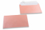 Enveloppes de couleurs nacrées - Rose bébé, 114 x 162 mm | Paysdesenveloppes.be