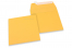 Enveloppes papier colorées - Jaune or, 160 x 160 mm | Paysdesenveloppes.be