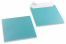Enveloppes de couleurs nacrées - Bleu bébé, 170 x 170 mm | Paysdesenveloppes.be