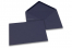 Enveloppes colorées pour cartes de voeux - bleu foncé, 133 x 184 mm | Paysdesenveloppes.be