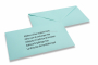 Enveloppes de couleur pour faire-part de naissance, collection bleu