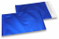 Enveloppes aluminium métallisées mat - bleu foncé 180 x 250 mm | Paysdesenveloppes.be