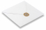 Sceaux en cire - Coeurs sur l'enveloppe | Paysdesenveloppes.be