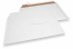 Enveloppes carton ondulé blanc - 375 x 520 mm | Paysdesenveloppes.be