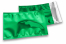 Enveloppes aluminium métallisées colorées - vert 114 x 162 mm | Paysdesenveloppes.be