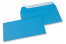 Enveloppes papier colorées - Bleu océan, 110 x 220 mm | Paysdesenveloppes.be