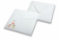 Enveloppes pour faire-part de mariage - Blanc + love birds | Paysdesenveloppes.be
