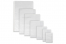 Sachets en papier cristal blanc avec bande adhésive | Paysdesenveloppes.be