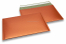 Enveloppes à bulles ECO métallisées mat colorées - orange 235 x 325 mm | Paysdesenveloppes.be