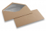 Enveloppes doublées papier kraft - 110 x 220 mm (EA 5/6) Argent | Paysdesenveloppes.be