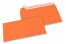 Enveloppes papier colorées - Orange, 110 x 220 mm | Paysdesenveloppes.be