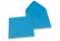Enveloppes colorées pour cartes de voeux - bleu océan, 155 x 155 mm | Paysdesenveloppes.be