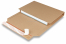 Emballages livres - fermer l'emballage avec la bande adhésive - marron | Paysdesenveloppes.be