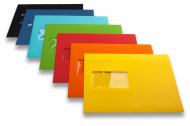 Enveloppes à fenêtre colorées | Paysdesenveloppes.be