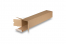 Tubes d'expédition carrés avec bande adhésive QuattroStar - 500 x 105 x 105 mm | Paysdesenveloppes.be