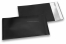 Enveloppes aluminium métallisées mat - noir 114 x 162 mm | Paysdesenveloppes.be