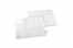 Sachets en papier cristal blanc avec bande adhésive - 200 x 230 mm | Paysdesenveloppes.be