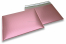 Enveloppes à bulles ECO métallisées mat colorées - doré rose 320 x 425 mm | Paysdesenveloppes.be