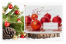 Enveloppes à bulles pour Noël, Blanc + boules de Noël | Paysdesenveloppes.be