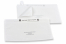 Pochettes porte-documents adhésive en papier - 120 x 228 mm sans impression | Paysdesenveloppes.be