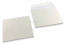 Enveloppes de couleurs nacrées - Blanc, 155 x 155 mm | Paysdesenveloppes.be