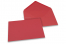 Enveloppes colorées pour cartes de voeux - rouge, 162 x 229 mm | Paysdesenveloppes.be