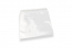 Enveloppes plastique transparentes 160 x 160 mm | Paysdesenveloppes.be