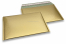 Enveloppes à bulles ECO métallisées mat colorées - or 235 x 325 mm | Paysdesenveloppes.be