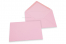 Enveloppes colorées pour cartes de voeux - rose clair, 114 x 162 mm | Paysdesenveloppes.be