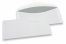 Enveloppes blanches standards, 114 x 229 mm, papier 80 gr, sans fenêtre, patte gommée  | Paysdesenveloppes.be