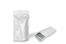 Sachets stand-up blanc - 130 x 225 x 70 mm, 500 ml | Paysdesenveloppes.be