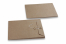 Enveloppes avec fermeture Japonaise - 162 x 229 x 25 mm, kraft brun | Paysdesenveloppes.be
