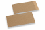 Pochettes en papier kraft - 85 x 132 mm | Paysdesenveloppes.be