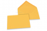 Enveloppes colorées pour cartes de voeux - jaune bouton d'or, 114 x 162 mm | Paysdesenveloppes.be