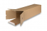 Tubes d'expédition carrés avec bande adhésive QuattroStar - 610 x 190 x 190 mm | Paysdesenveloppes.be