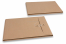Enveloppes avec fermeture Japonaise - 229 x 324 x 25 mm, marron | Paysdesenveloppes.be
