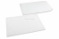 Enveloppes blanches transparentes - 229 x 324 mm | Paysdesenveloppes.be